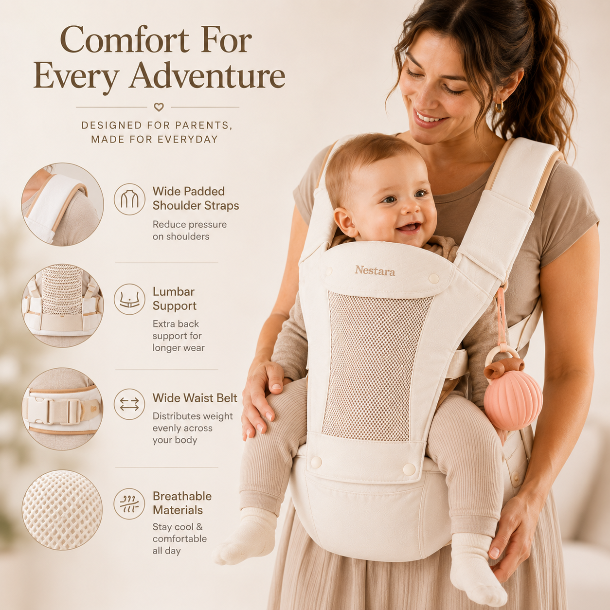 Nestara Baby Carrier