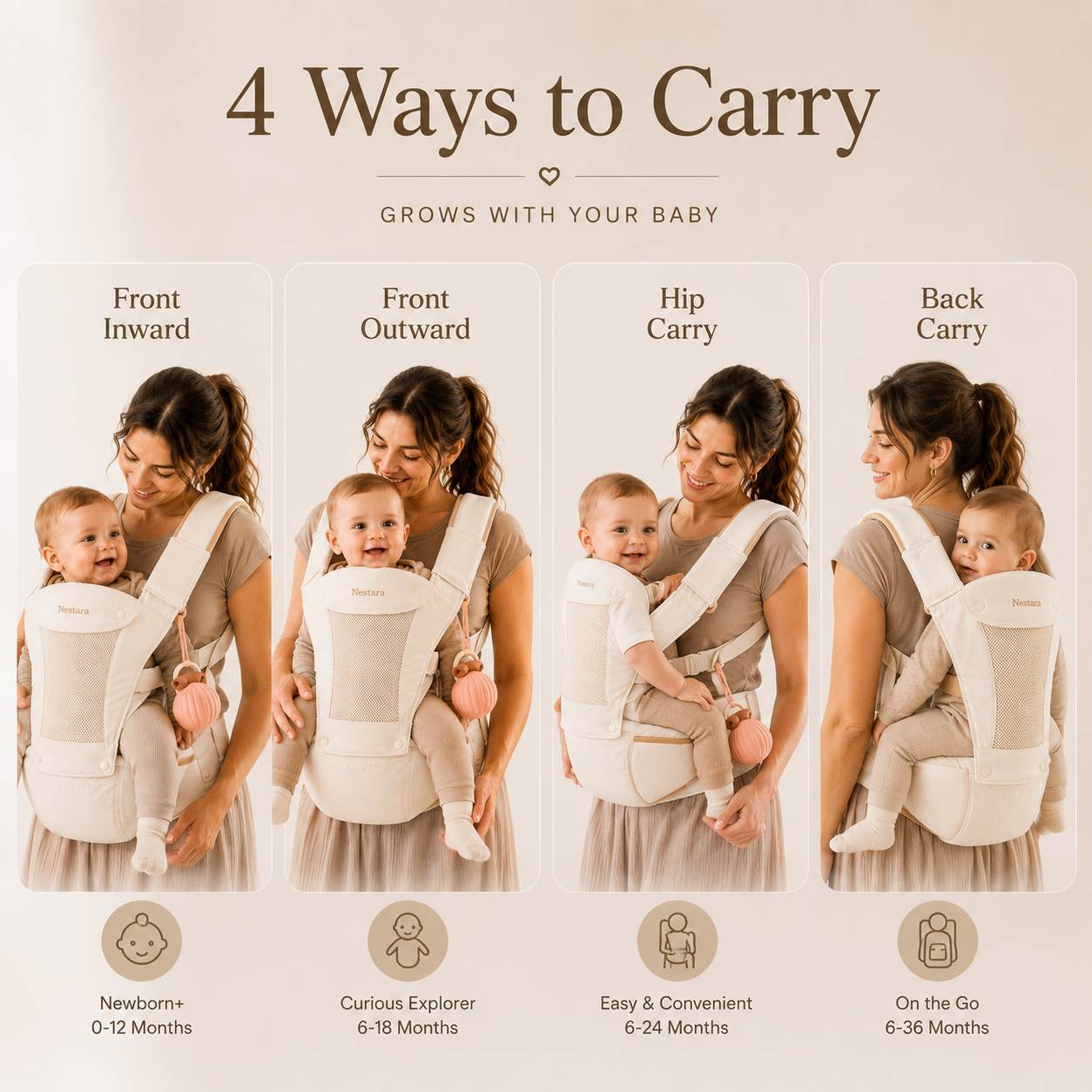Nestara Baby Carrier