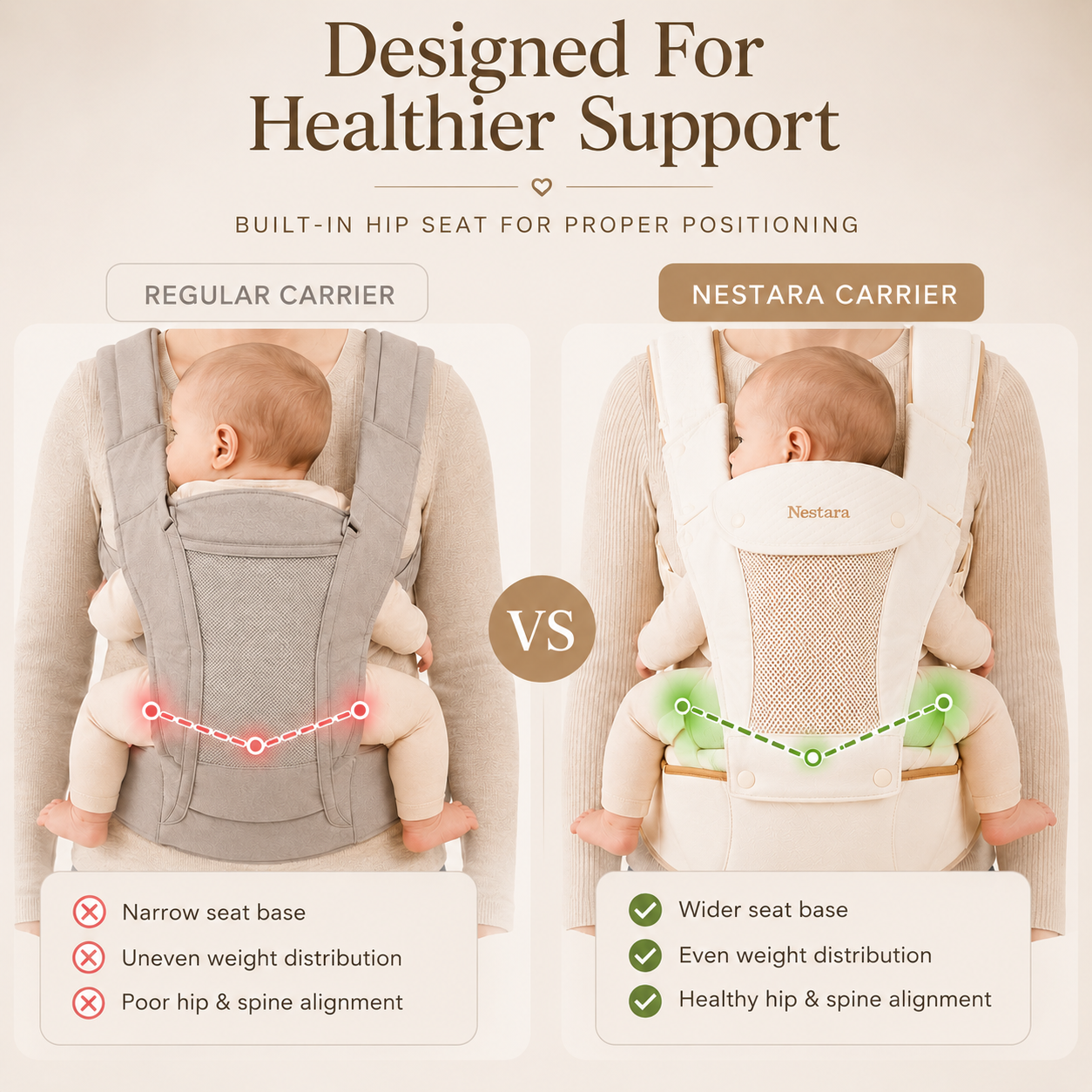 Nestara Baby Carrier